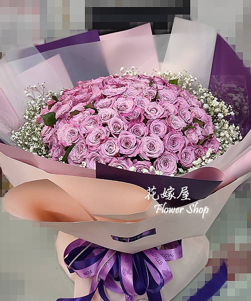 大型玫瑰花束 代客送花 台南東區花店